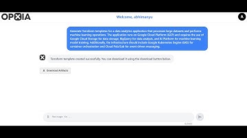 Opxia: AI DevOps Assistant | Instant Terraform Code Generation