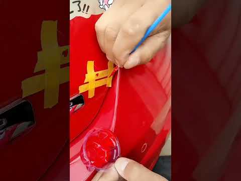 Professional Scratch Repair. #youtubeshorts thumbnail