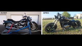Bobber transformation VZ800 Marauder