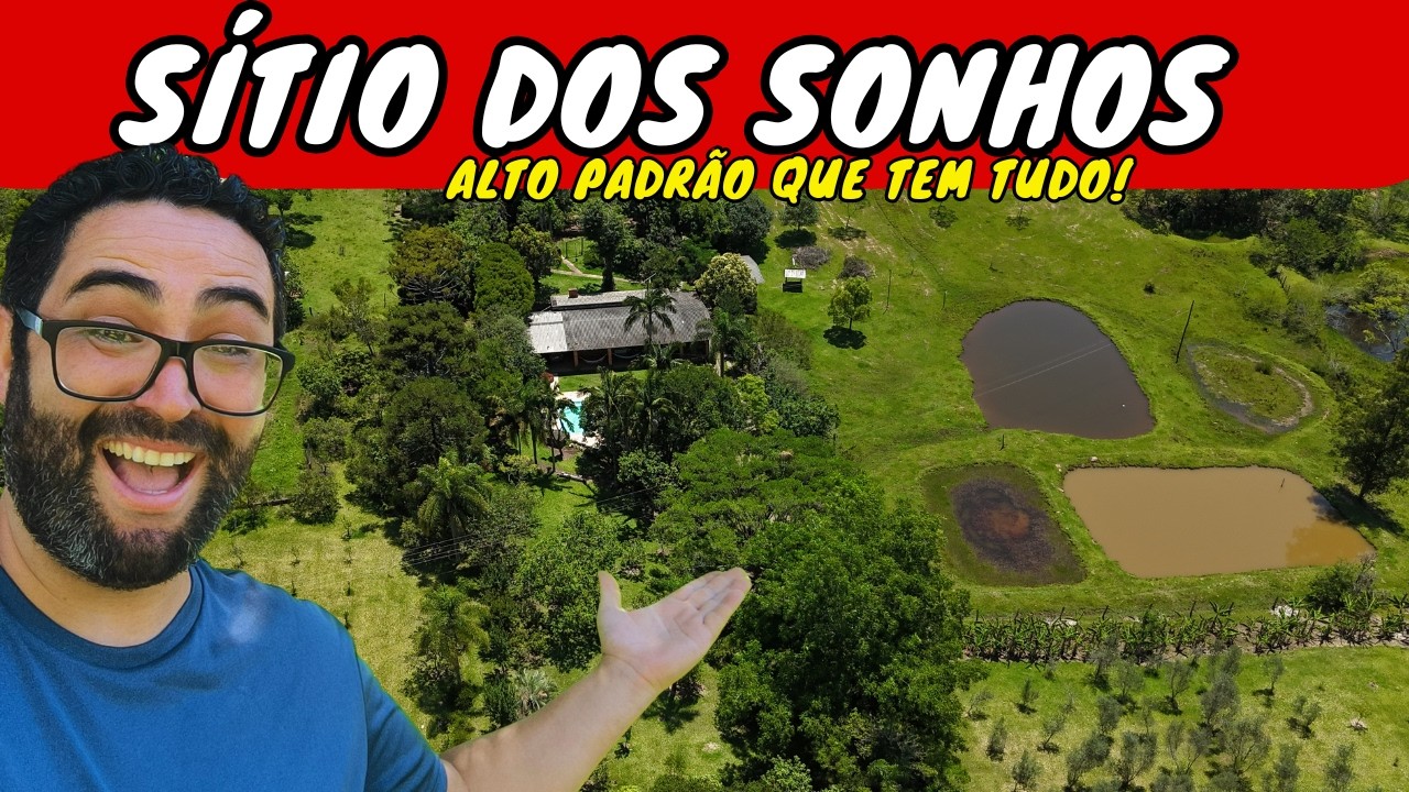 ✅UM DOS SÍTIO MAIS LINDOS ESTÁ A VENDA em TAQUARA (5.8 hectares) TEM TUDO