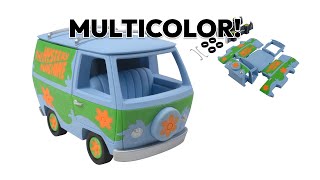 Mystery Machine - Scooby Doo by @GOODesignlabs  | Multicolor Printing and Assembly