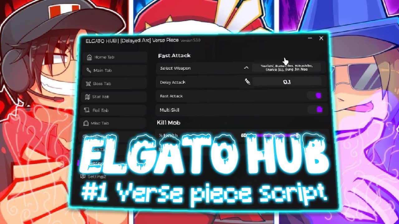 [NEW] Verse Piece Script – Elgato Hub | BEST Auto Farm, Auto Raid & More! (Mobile/PC)