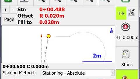 FieldGenius - Point on Line