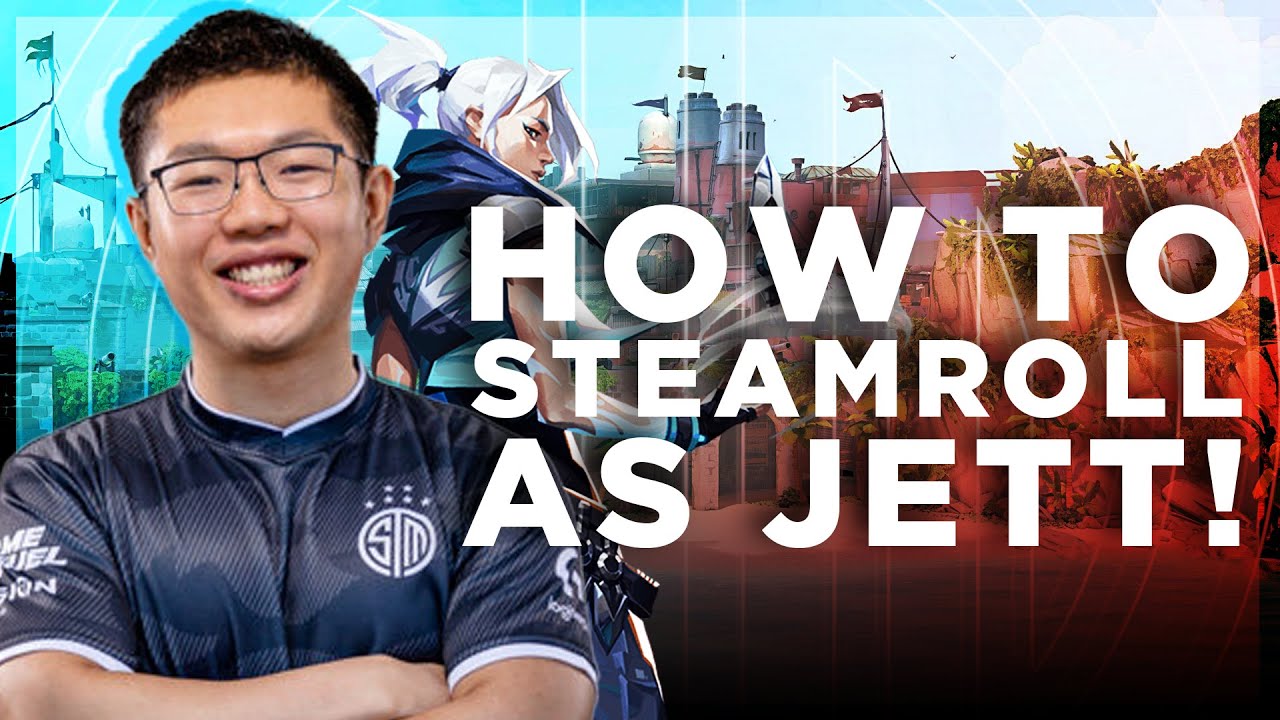 HOW TO STEAMROLL AS JETT IN RANKED... | TSM WARDELL