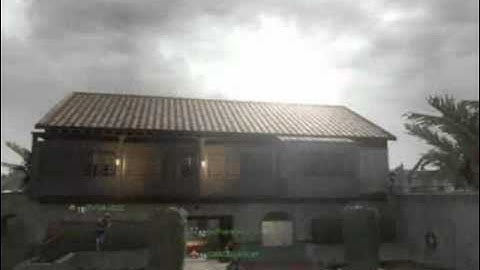 Call of duty: black ops - QS across villa, AMAZING random tomahawk