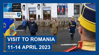 Admiral Bauer visits Romania - 11 to 14 April 2023