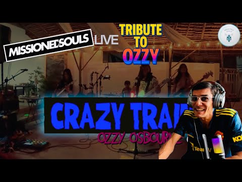 FIRST TIME HEARING MISSIONED SOULS PERFORM CRAZY TRAIN - LIVE TRIBUTE | UK SONG WRITER KEV REACTS