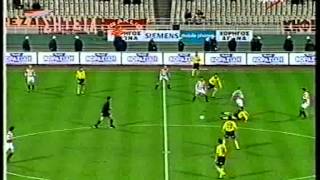 Olympiakos-Aek 6-1 Kupello Ellados 2001(prwto imixrono)