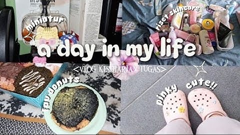 a day in my life!🤍 | vlog keseharian tugas informatika kelas 9 ✨