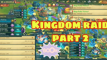 Kingdom Raid Part 2| King of Avalon