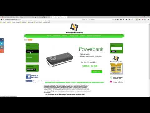 scherpere logo en vormgeving webshop review powerbank-webshop.nl