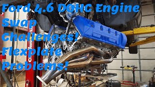 Hot Rod Lincoln Engine Swap Complications! 4.6 DOHC Ford Cobra motor in a Lincoln MKVIII!?