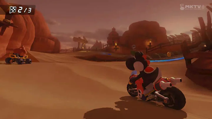 Wii U - Mario Kart 8 - Bone-Dry Dunes