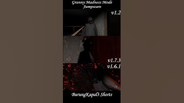 Granny Madness Mode Jumpscare | Granny v1.2 vs v1.7.3 vs v1.6.1 #granny #2023