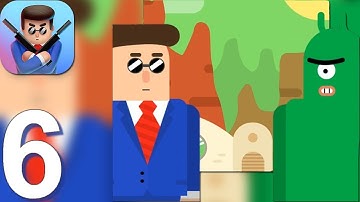 Mr Bullet - Gameplay Walkthrough Part 6 Chapter 11-13 (Android, iOS Gameplay)