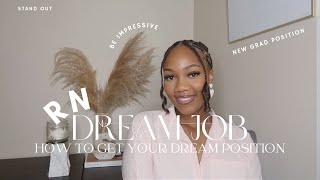 GET YOUR DREAM JOB *NEW GRAD NURSE edition*: Tips, Resources, Interview Prep, &amp; More ♡