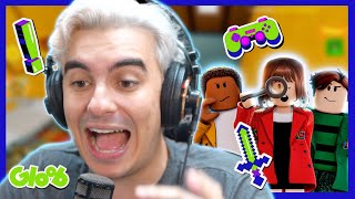 ICHBINJULIA JOGANDO D.P.A. NO ROBLOX COM OS AMIGOS