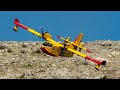 EPIC! Canadair CL-415 Water Bomber Close-up Action - Croatian Air Force HD