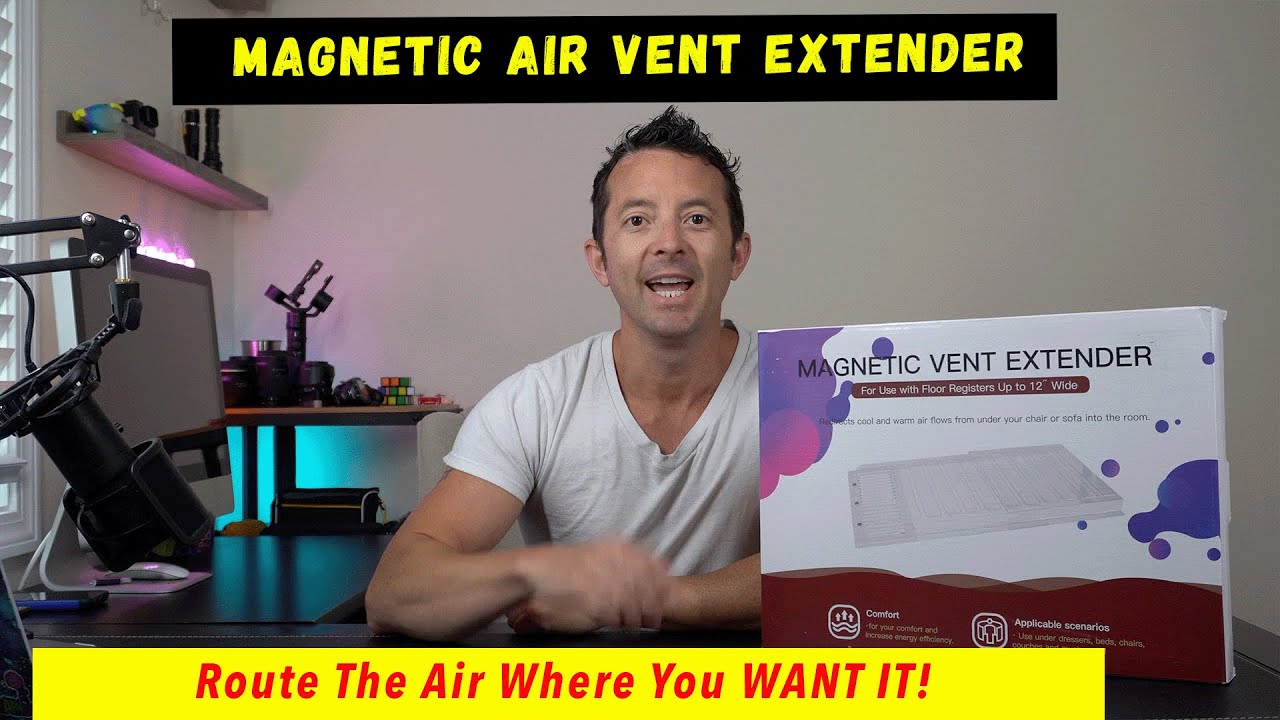 Air Vent Extender Review Controlled Air Flow Stop Colling the Couch