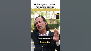 DG CSA Omer Rasool | MSG for CSS Aspirants |unlock your passion for public service
