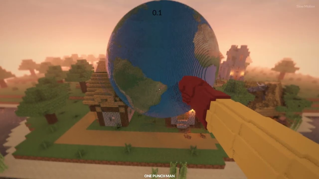 One Punch Man in realistic MINECRAFT map #2  - Teardown | Epic Mess