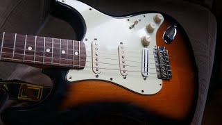 Как играть на гитаре Fender Stratocaster Mateus Asato - Time