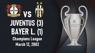 Bayer Leverkusen vs Juventus - Champions League 2001-2002 2nd group stage, matchday 5 - Full match