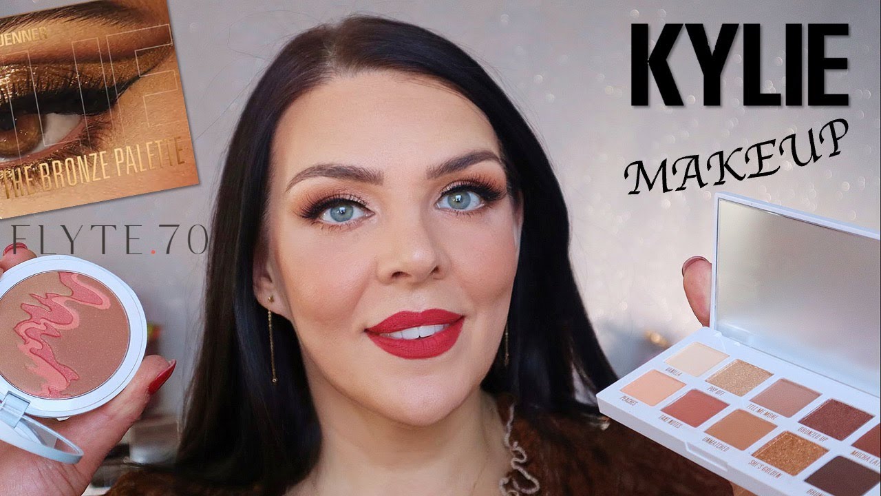 Kylie Jenner The Bronze Palette: Review, Swatches & Makeup