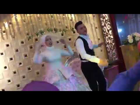 اجمل عريس وعروسه بيرقصوا على اغنيه هات سيجاره جاره