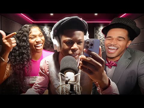 Rakai BunnaB In The Booth With Plaqueboymax