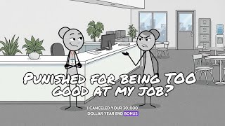 Punished for being TOO good at my job #animation #work #worklife #manager #usa