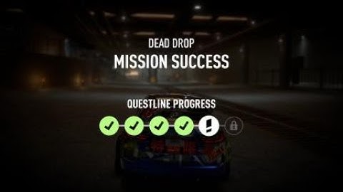 Need for Speed™ Payback Dead Drop Mission