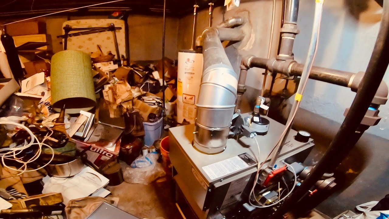 HVAC Service Working In Disgusting Places (Horders Home) Heater Not Firing YouTube