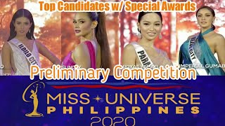 Miss Universe Philippines 2020 Preliminary Performance (Top Picks)| With Special Awards