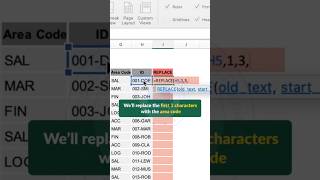 Replace a Text using SUBSTITUTE Function in Excel