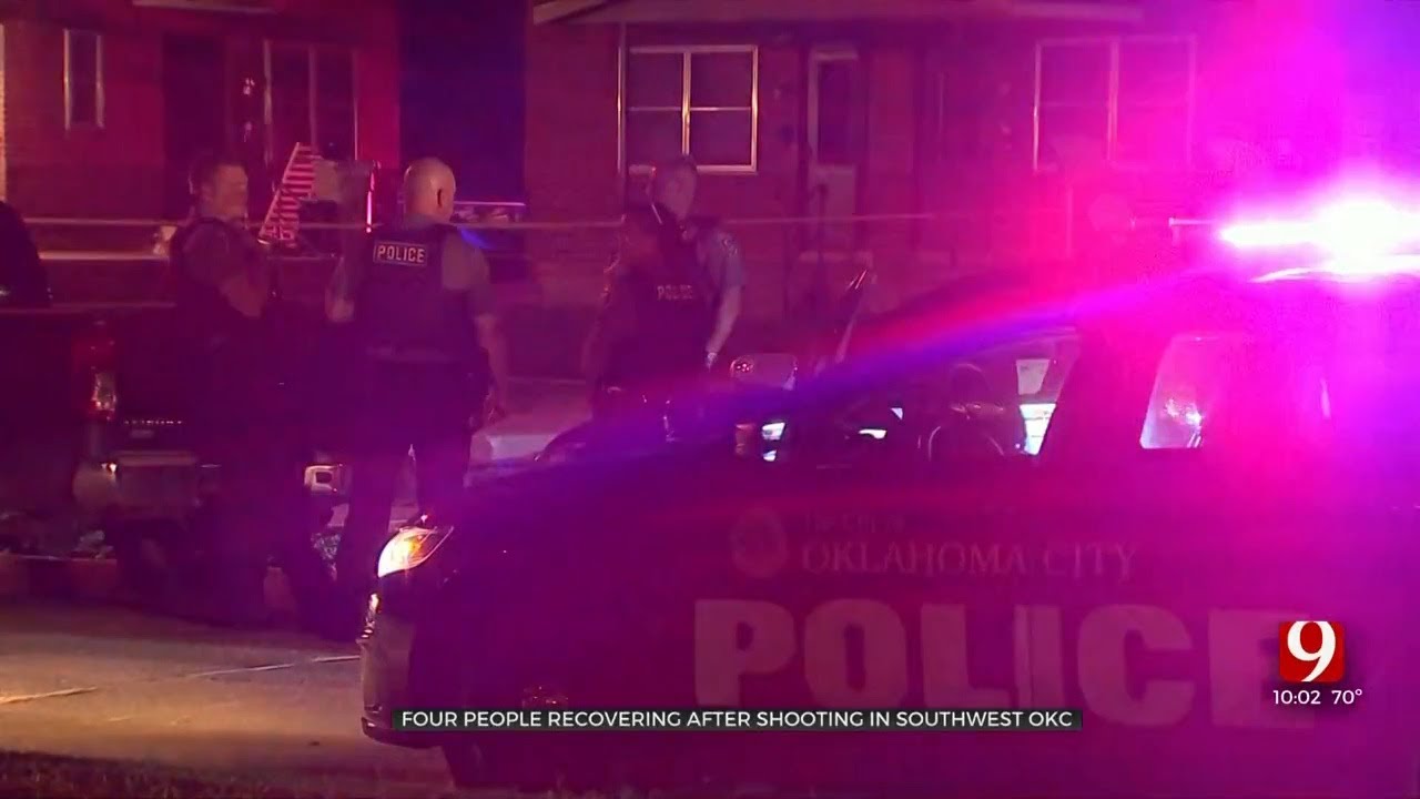 Police Investigating After 4 Shot In SW Oklahoma City - YouTube