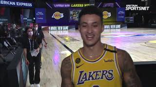 Kyle Kuzma Postgame Interview | Lakers vs Nuggets