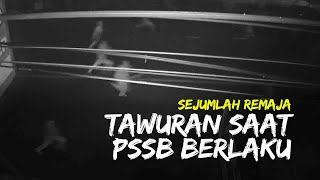 Manfaatkan Kegelapan Malam di Tegal saat PSBB, Sejumlah Remaja Justru Tawuran, Videonya Viral