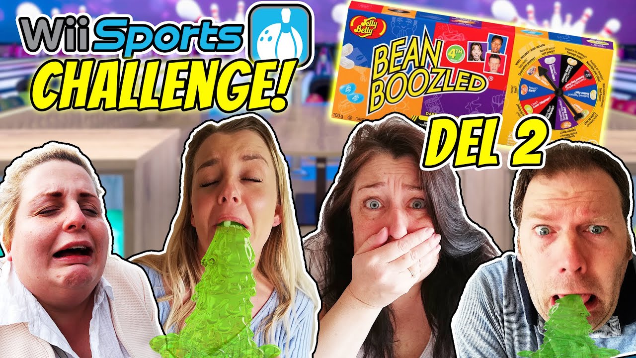 BEAN BOOZLED/WII SPORTS CHALLENGE (DEL 2)🤩 TUTTI FRUTTI/DØD FISK🤮 NOGEN