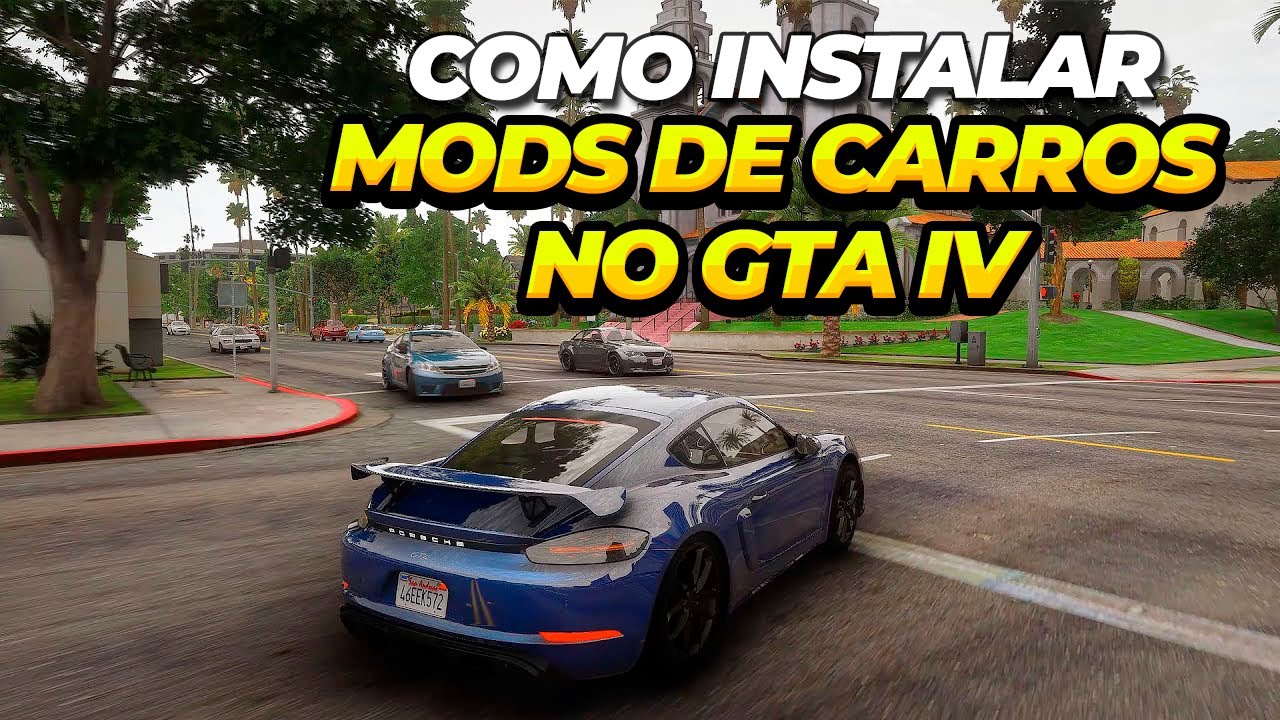 2024! Como baixar e instalar MODS de CARROS no GTA IV : Passo a passo!