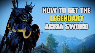 CRIMSON DESERT - How to Get The Acria Sword | One-Handed Legendary Sword