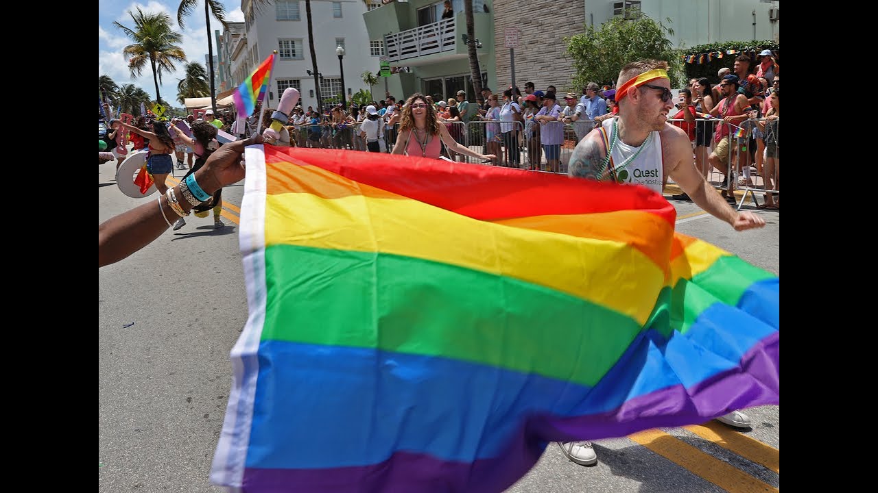 2019 Pride Parade on Ocean Drive