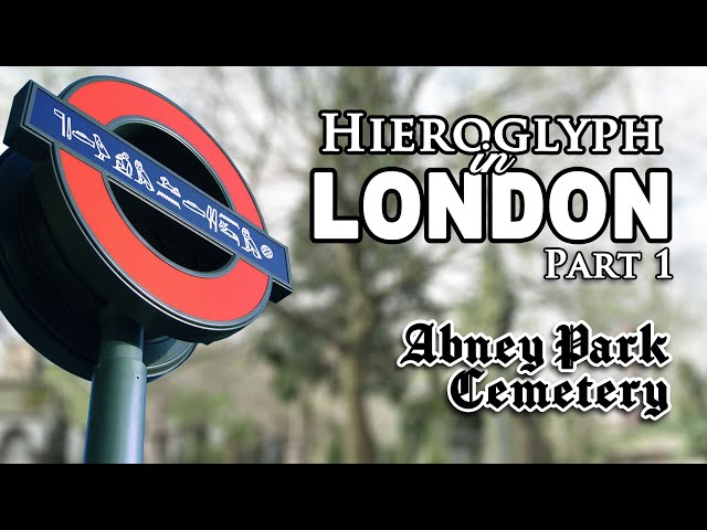 Hieroglyph in London Part 1 - Abney Park Cemetery class=