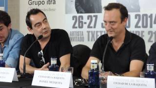 Rueda de Prensa V Festival Ciudad de la Raqueta. Hombres G y Duncan Dhu