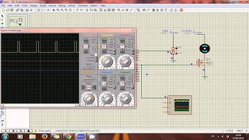 PROTEUS - PWM CONTROLADO POR ADC - SIMULACION
