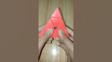 cube 3by3 amazing trick | pyraminx cube @KingofCubers #howtosolvecube #cube #shorts #shortsviral