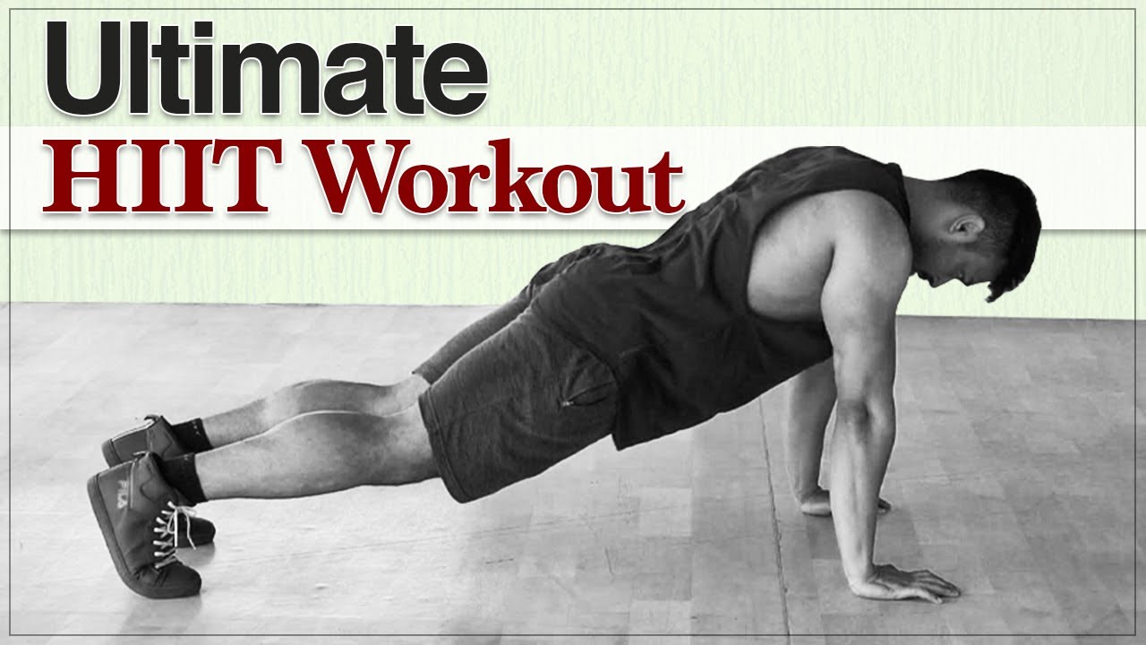 Ultimate HIIT Workout With No Equipment YouTube