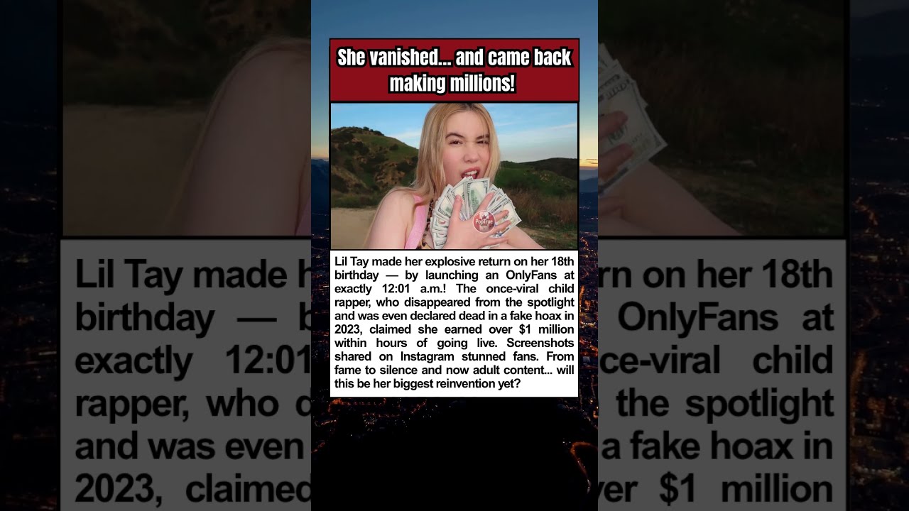  MADE 1 MILLION IN HOURS LIL TAY CLAIMS ON 18TH BIRTHDAY