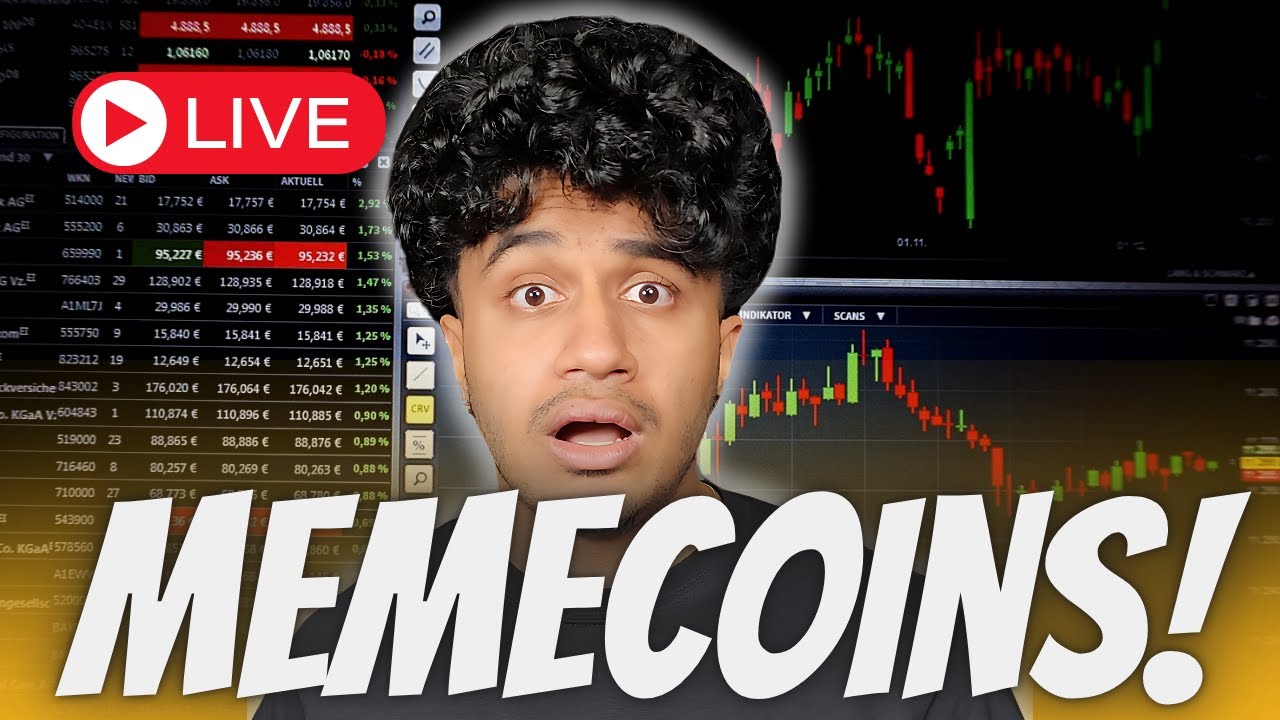 BEST MEME COINS TO BUY NOW?! FINDING THE NEXT 100X MEMECOIN LIVE ...