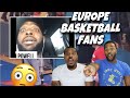 MOOKIE first time react to..American Basketball Players Talking About European Basketball Atmosphere